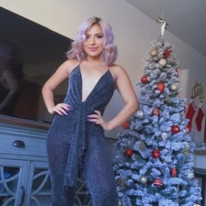 Glitter New Years romper